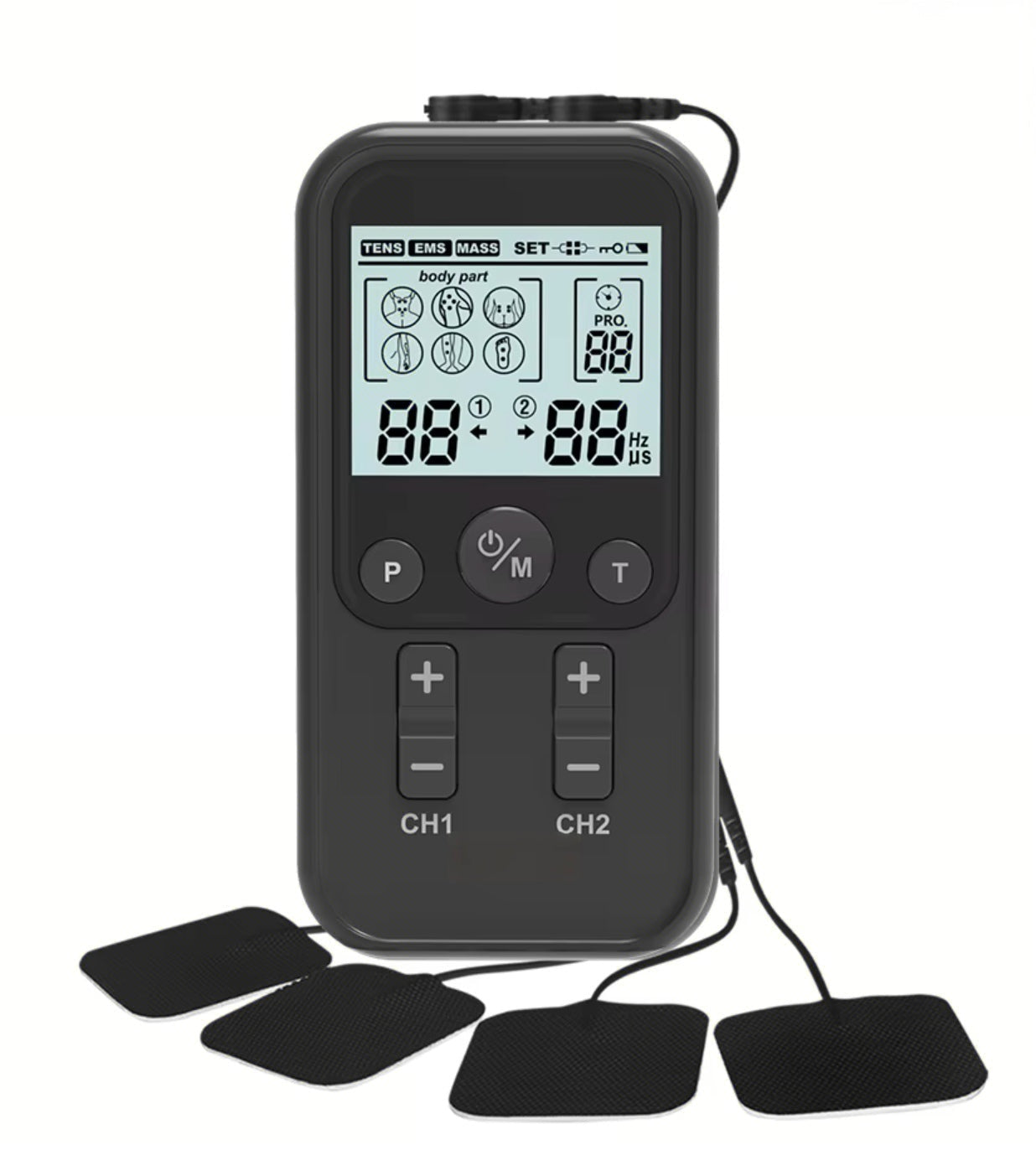 Clear Combo Electrotherapy Device - 6 Treatment Modes