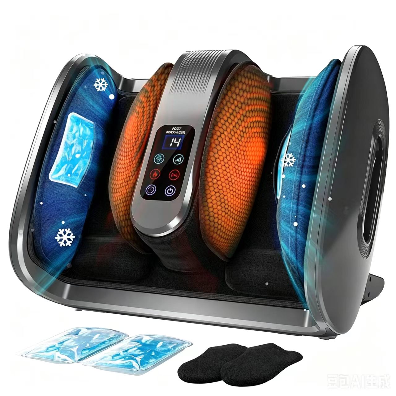 Acupressure Airbag Foot Massager - Professional Rehabilitation Technology by AERS Medica