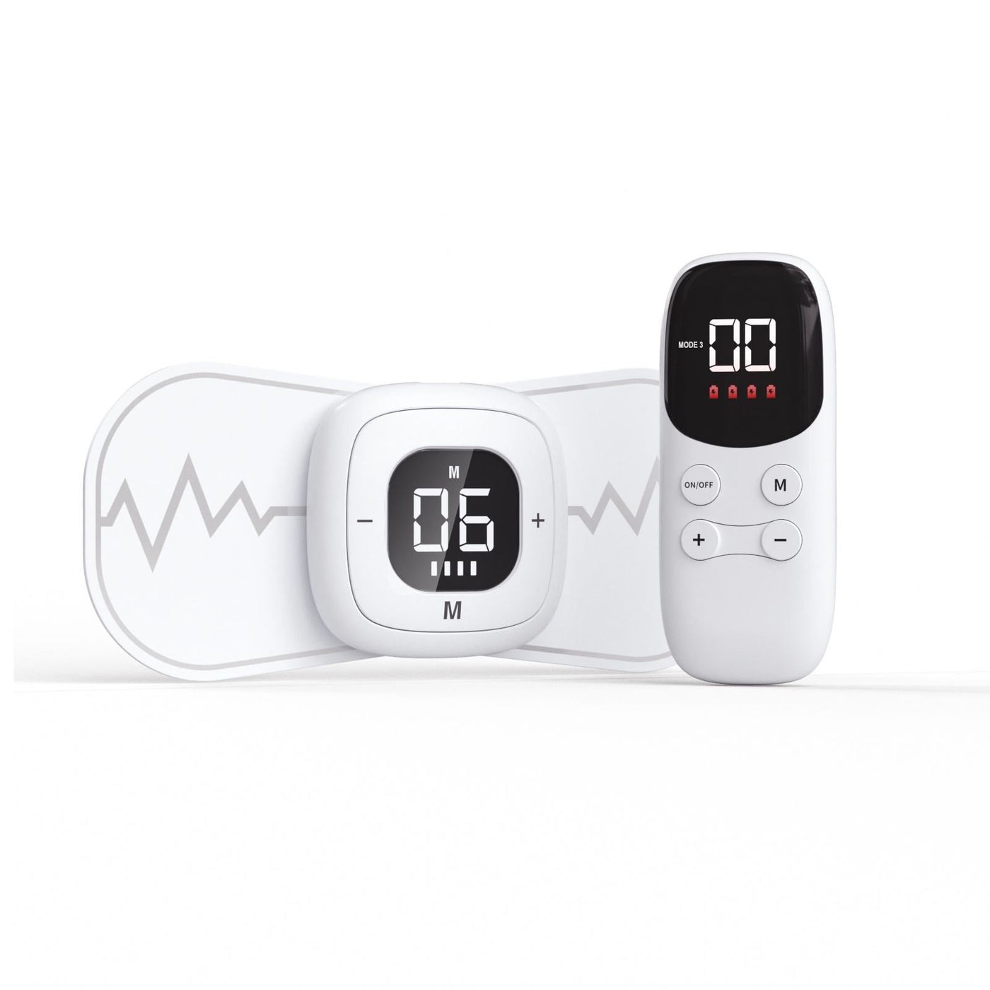 Wireless TENS Pads - Rechargeable Muscle Stimulator