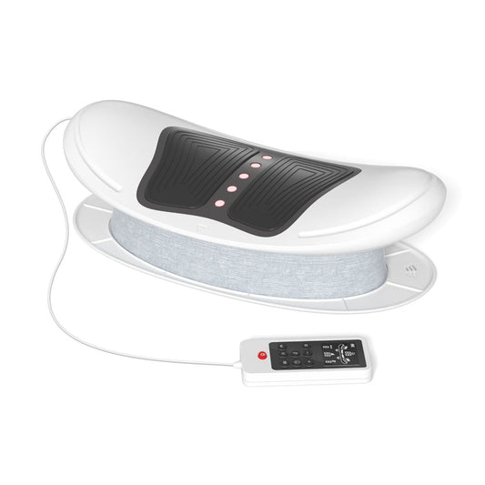 Back Stretching Device - Spine Decompression & Massage - TENS EMS Electrotherapy Device by AERS Medical